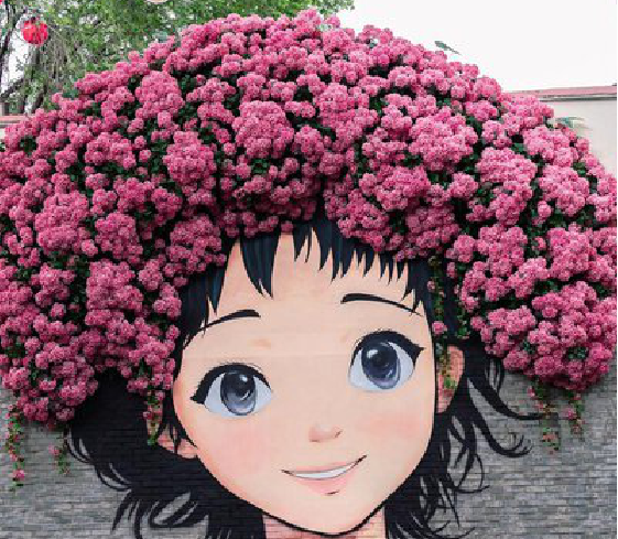  雅江墙体彩绘-网红墙打卡