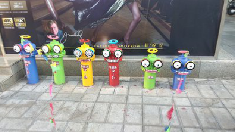  雅江商业区彩绘