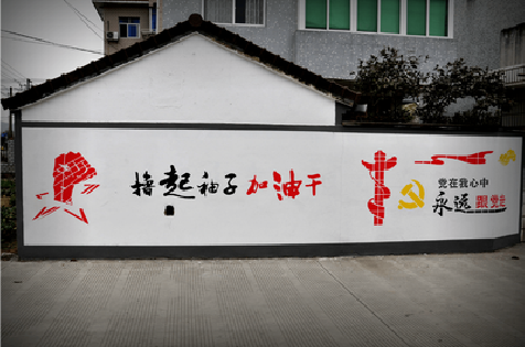  雅江乡村振兴墙体彩绘