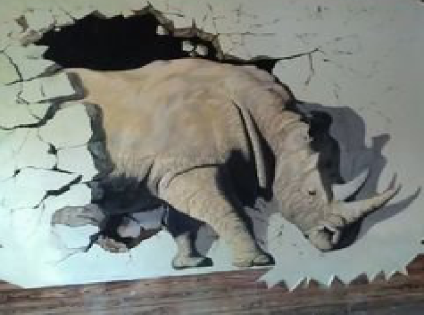  雅江在墙绘中，如何绘制3D效果？